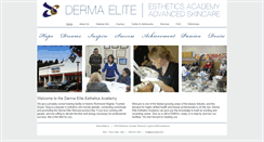 Desktop Screenshot of dermaelite.com